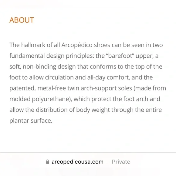 Arcopedico LS in Orange EU 39 US W9 - Picture 12 of 15